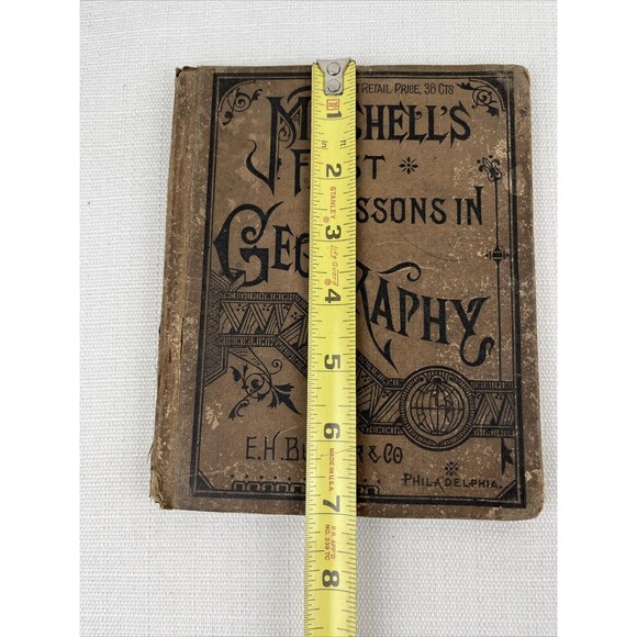 Mitchell Map - Wikipedia Mitchell’s First Lessons In Geography 1884 E.H. Butler & Co. - Color Maps Read‎